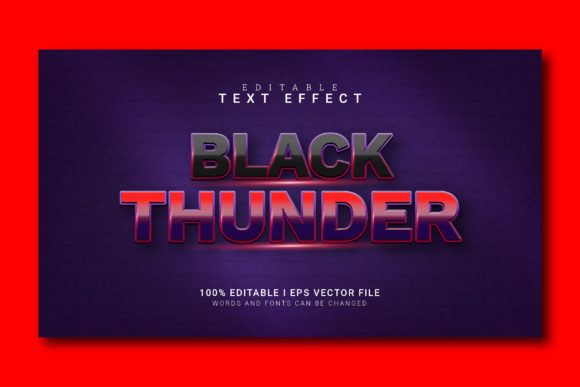 3d Editable Text Effect Vector