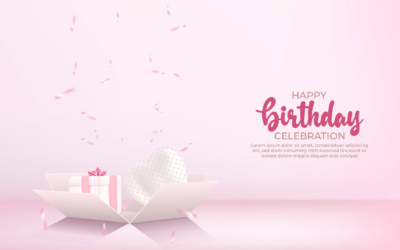 Mastering the Art of 3D Happy Birthday Background Design for Digital Celebrations