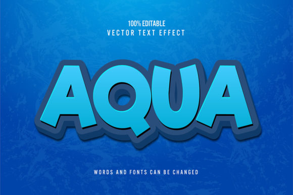The Aqua 3d Editable Text Effect: Redefining Speed and Precision in Digital Typography