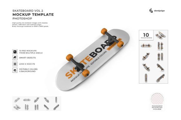 The Strategic Advantage of Skateboard 3D Mockup Template Bundle 2 in Modern Branding