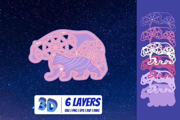 Unlocking Creative Potential with the 3D Bear SVG Download